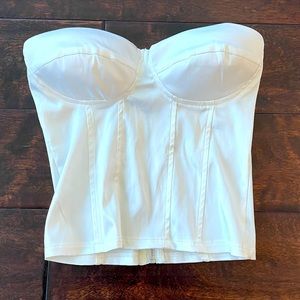 Silk Corset top